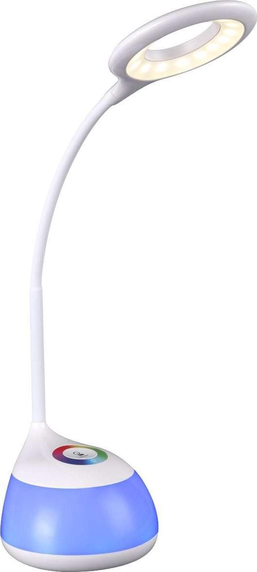 Lampka biurkowa Polux biała