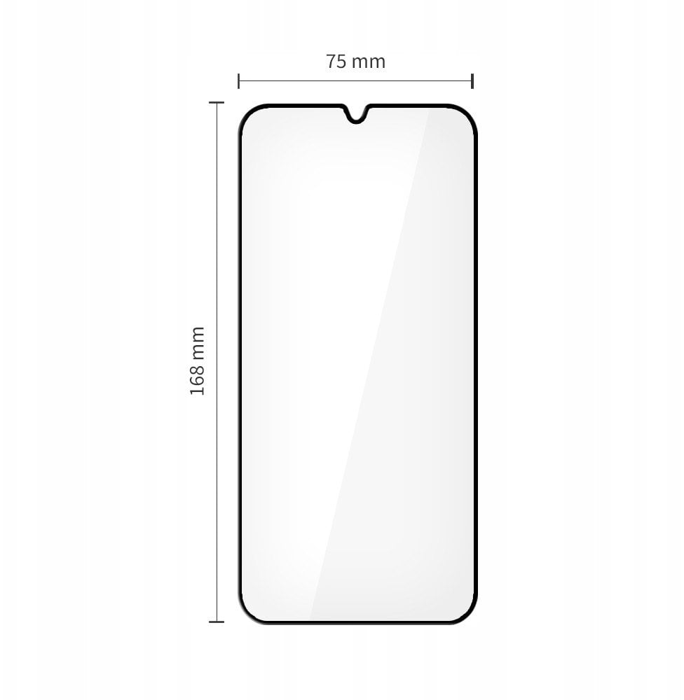 Szkło hartowane Tech-Protect Glass Fit+ do Xiaomi Poco M7 Black [2 PACK]