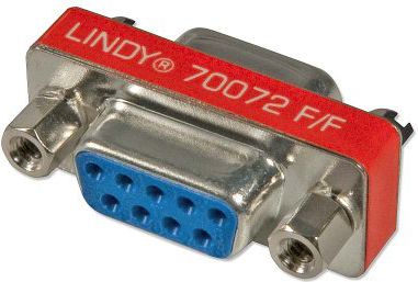 Lindy DB-9 - DB-9, Czerwony (70072)