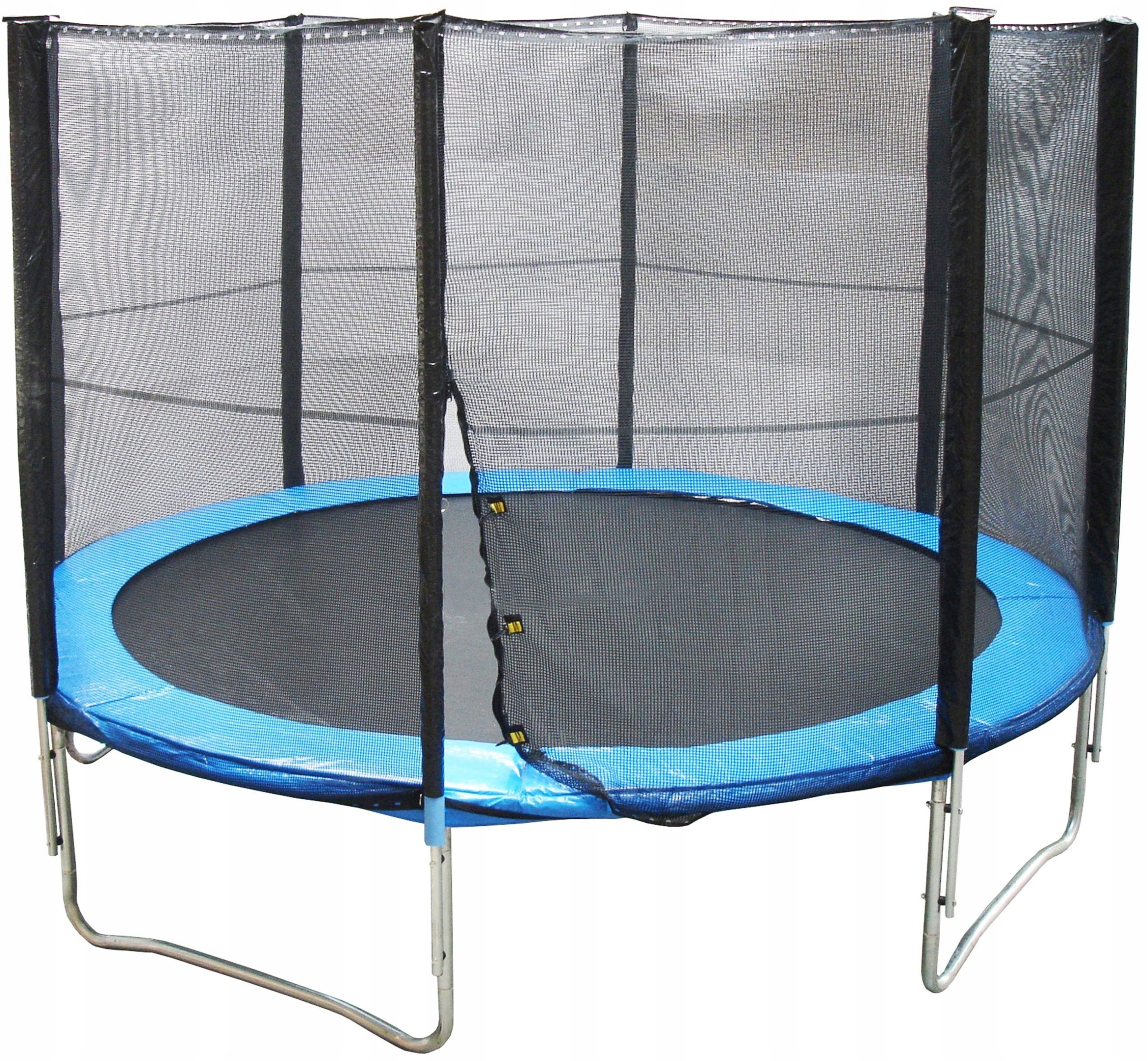 Zestaw Trampolina Siatka Osłona na Sprężyny Ochronna Trwała KUBISPORT 366cm