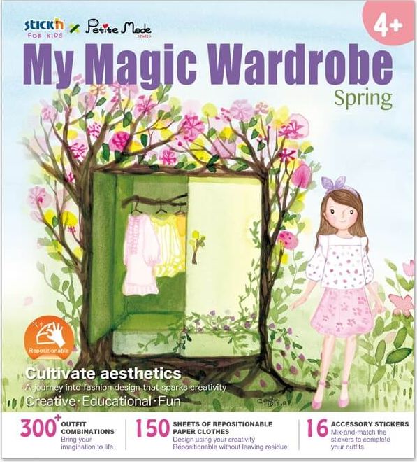 Stickn Magiczna garderoba Wiosna - zeszyt kreatywny