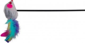 Trixie ZABAWKA PATYK Z MYSZKĄ 50cm