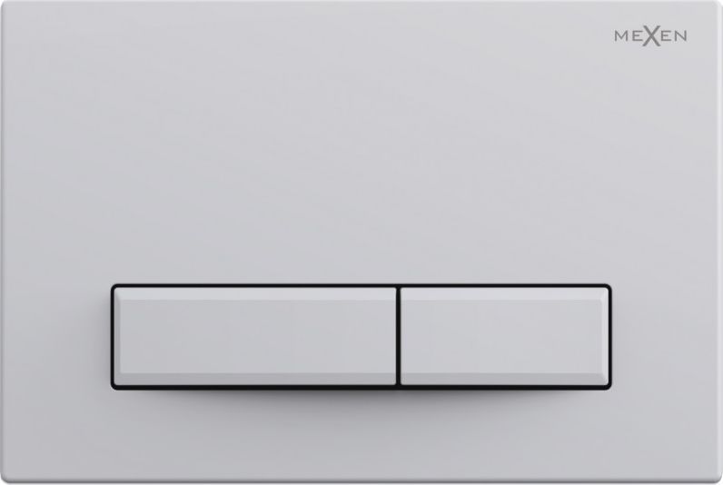 Przycisk spłukujący Mexen Mexen Fenix 09 przycisk spłukujący, chrom matowy - 600902