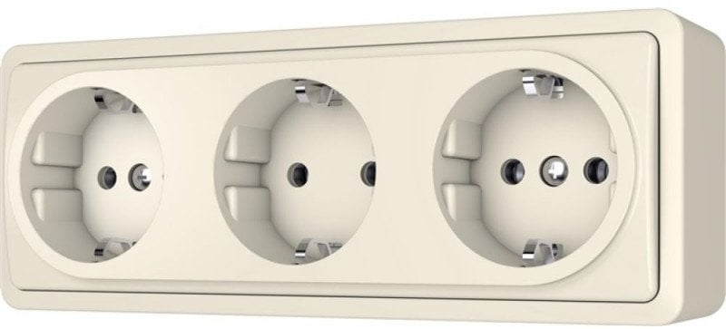 SOCKET 3PL SL+250 IVORY