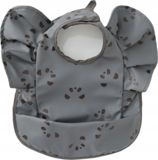 Śliniaczek dla Niemowlaka z Kieszonką i Falbankami PANDA