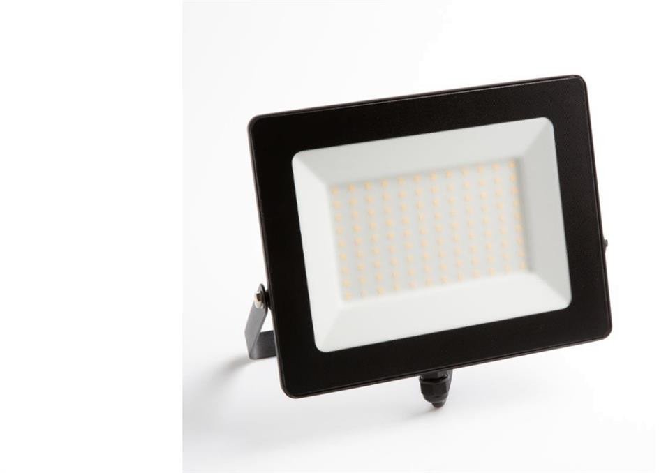 Naświetlacz led SMD 100W 9000LM AC230V IP65 kąt świecenia 120 stopni neutralna biała 4000K czarny EC79866