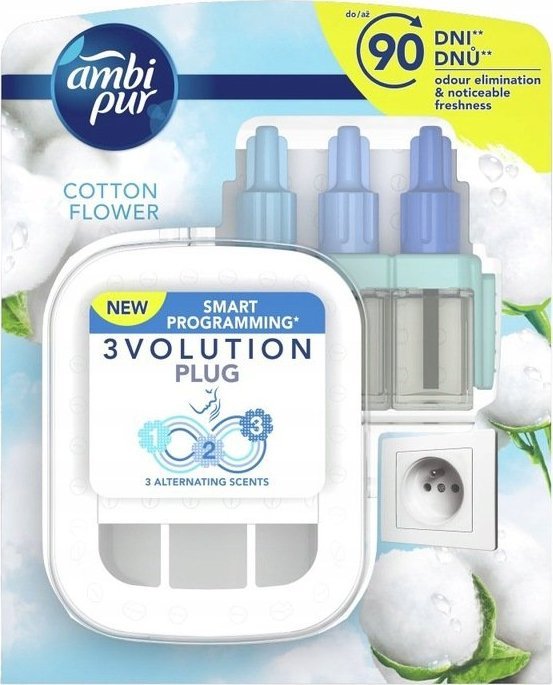 Ambi Pur Ambi Pur 3volution COTTON FLOWER elektro+zapas