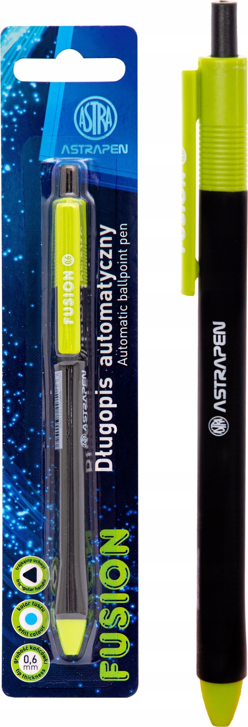 Astra Długopis automatyczny Fusion 0,6mm ASTRA