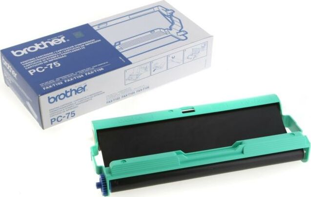 Brother Kaseta z folią do faksu T102,T104,T106 (PC75)