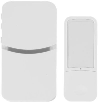 Tarmo Wireless Doorbell, kinetic button
