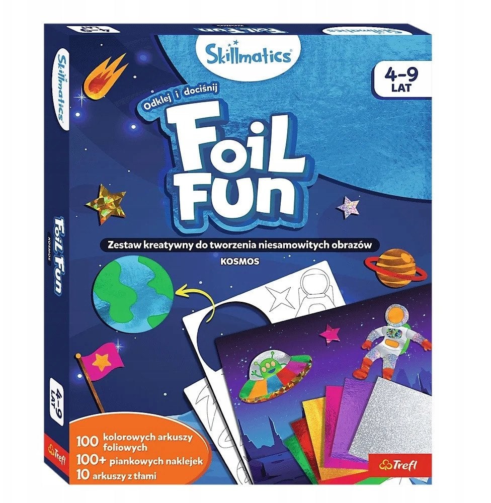 TREFL Skillmatics FoilFun Kosmos 62603