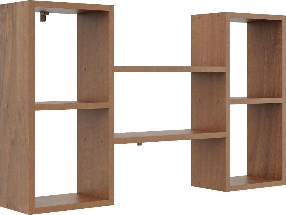 KROKUS Półka ALESIA 6 orzech