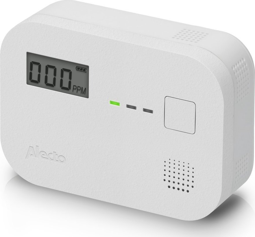 Alecto Detektor tlenku węgla (CO) z wyświetlaczem Alecto COA3910