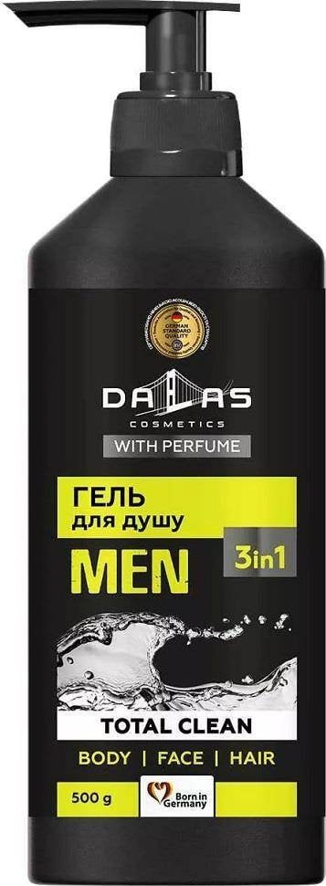 DALAS_Żel pod prysznic Men 3w1 500ml