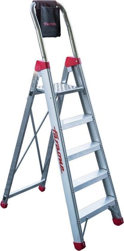 Faraone Lady Drabina wolnostojąca jednostronna aluminiowa 5 stopniowa (LADY5)