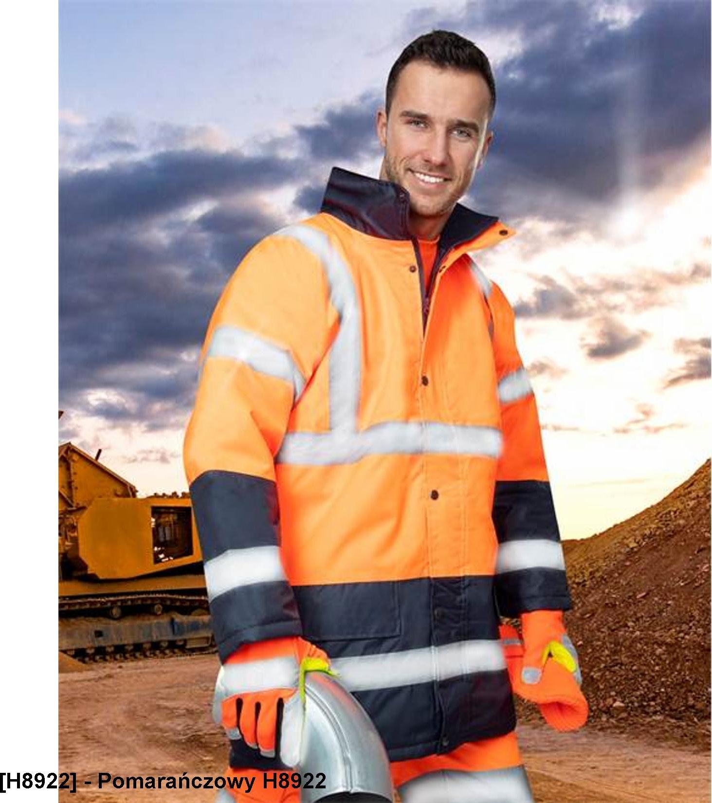 Ardon HiViz REF - kurtka ocieplana - Żółty H8906 S