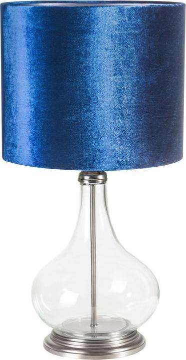 Lampa stołowa Eurofirany LAMPA KIM (FI) 32X32X61 CM GRANATOWY