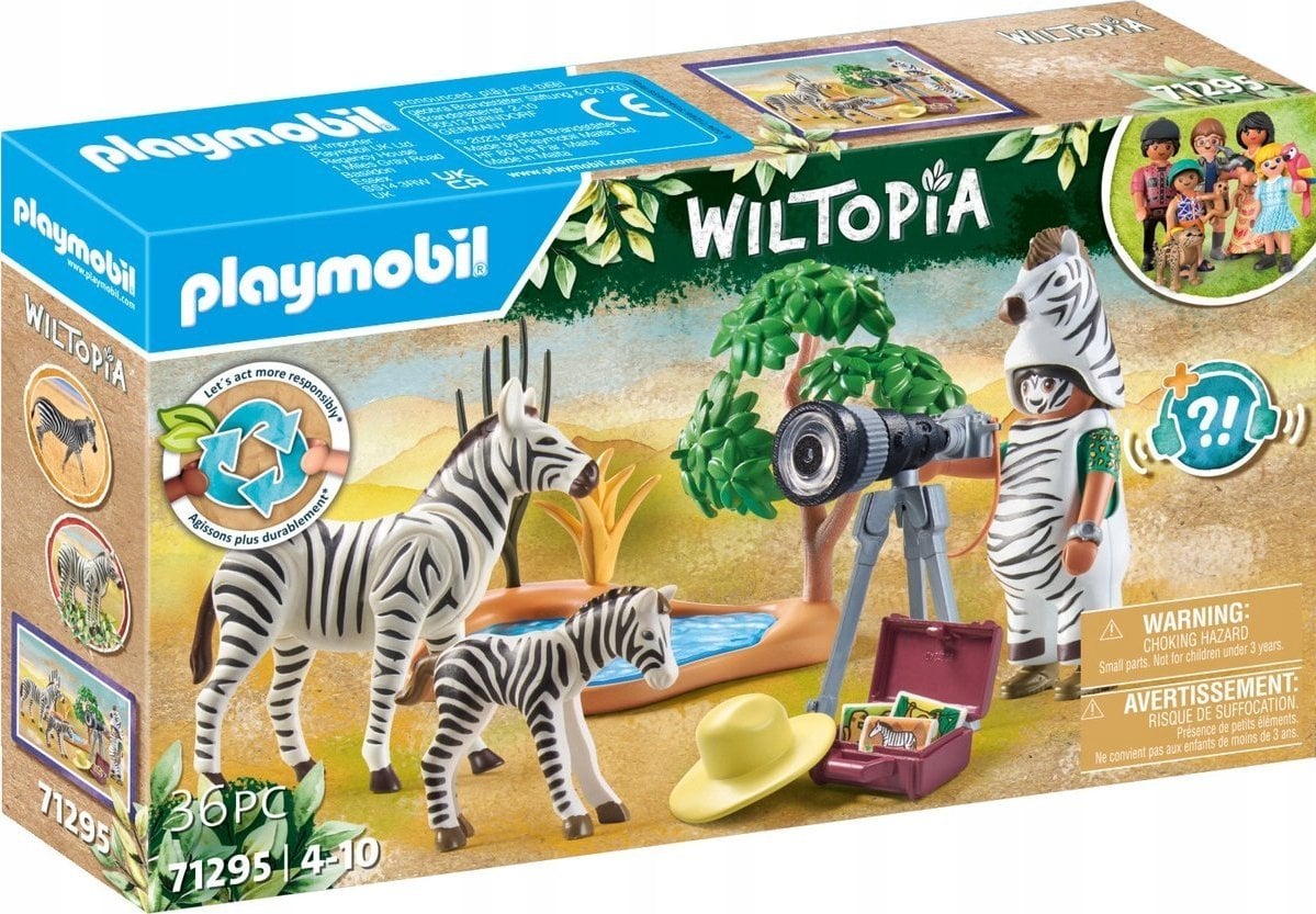 Playmobil Zestaw z figurkami Wiltopia 71295 Wycieczka z fotografką zwierząt