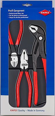 Knipex szczypce zestaw 3-sztuki (KP-00_20_10)