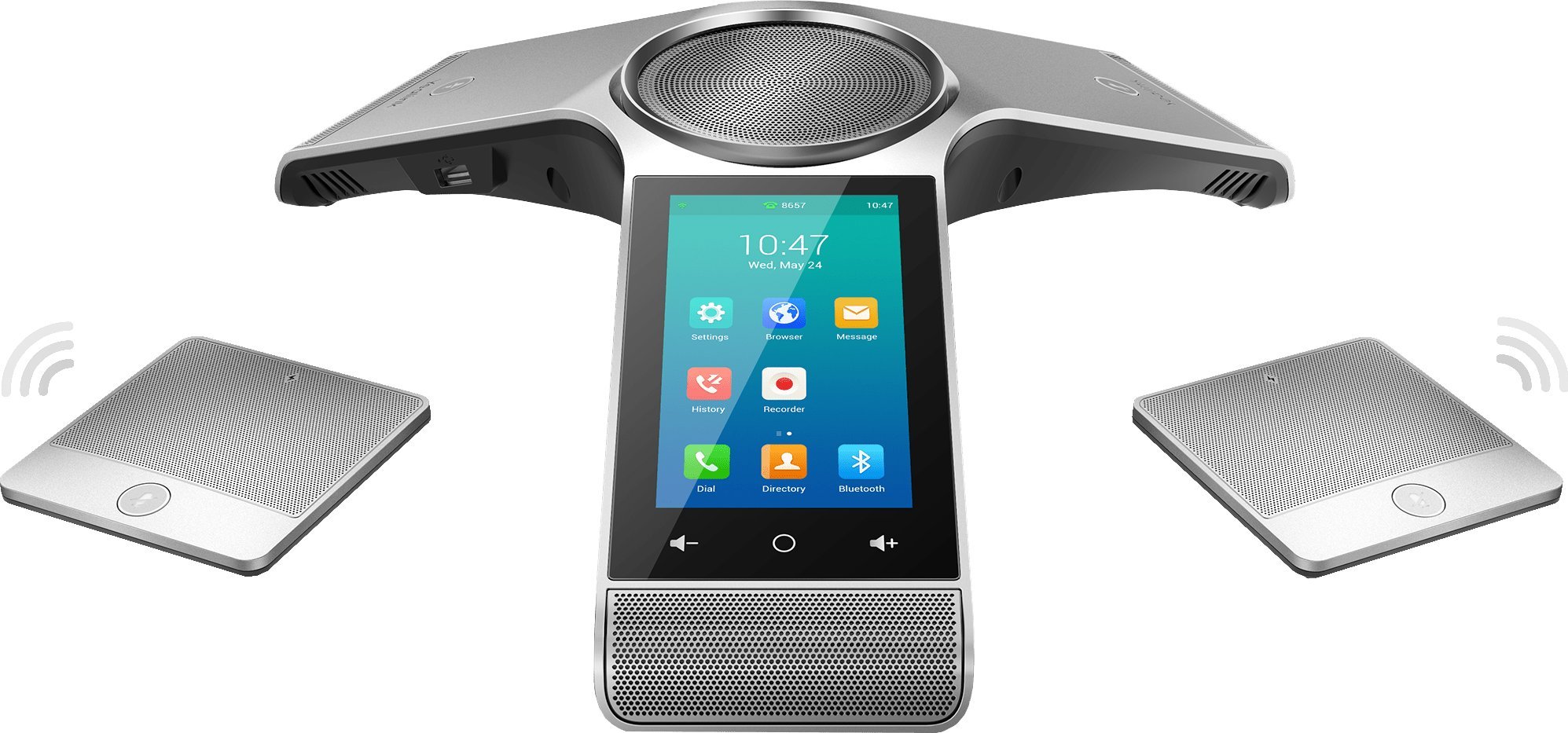 Telefon Yealink Yealink CP960, IP conference phone, Touch, Silver, LCD, 12.7 cm (5"), 1280 x 720 pixels