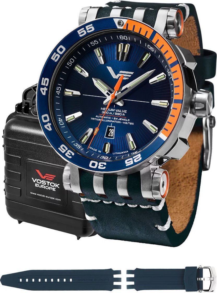 Zegarek Vostok Europe Zegarek męski Vostok Europe NH35A-575A715 niebieski