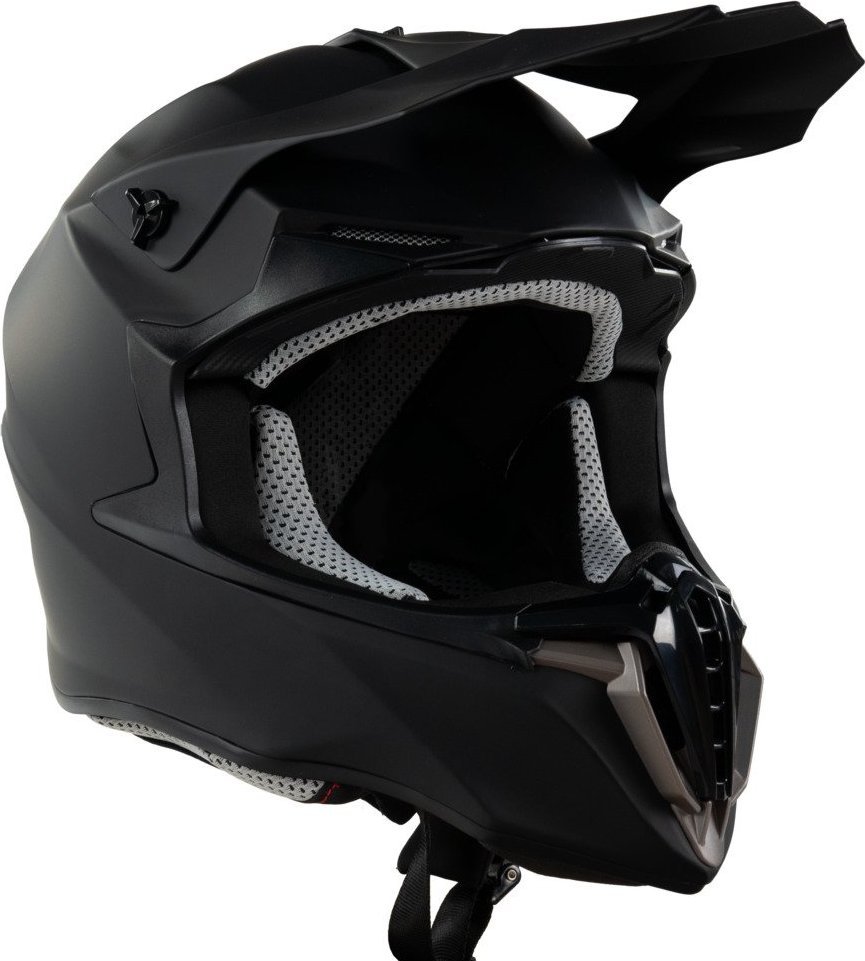 Bili Bike Kask na skuter motocyklowy szczękowy zamknięty BB806 CROSS XL czarny mat