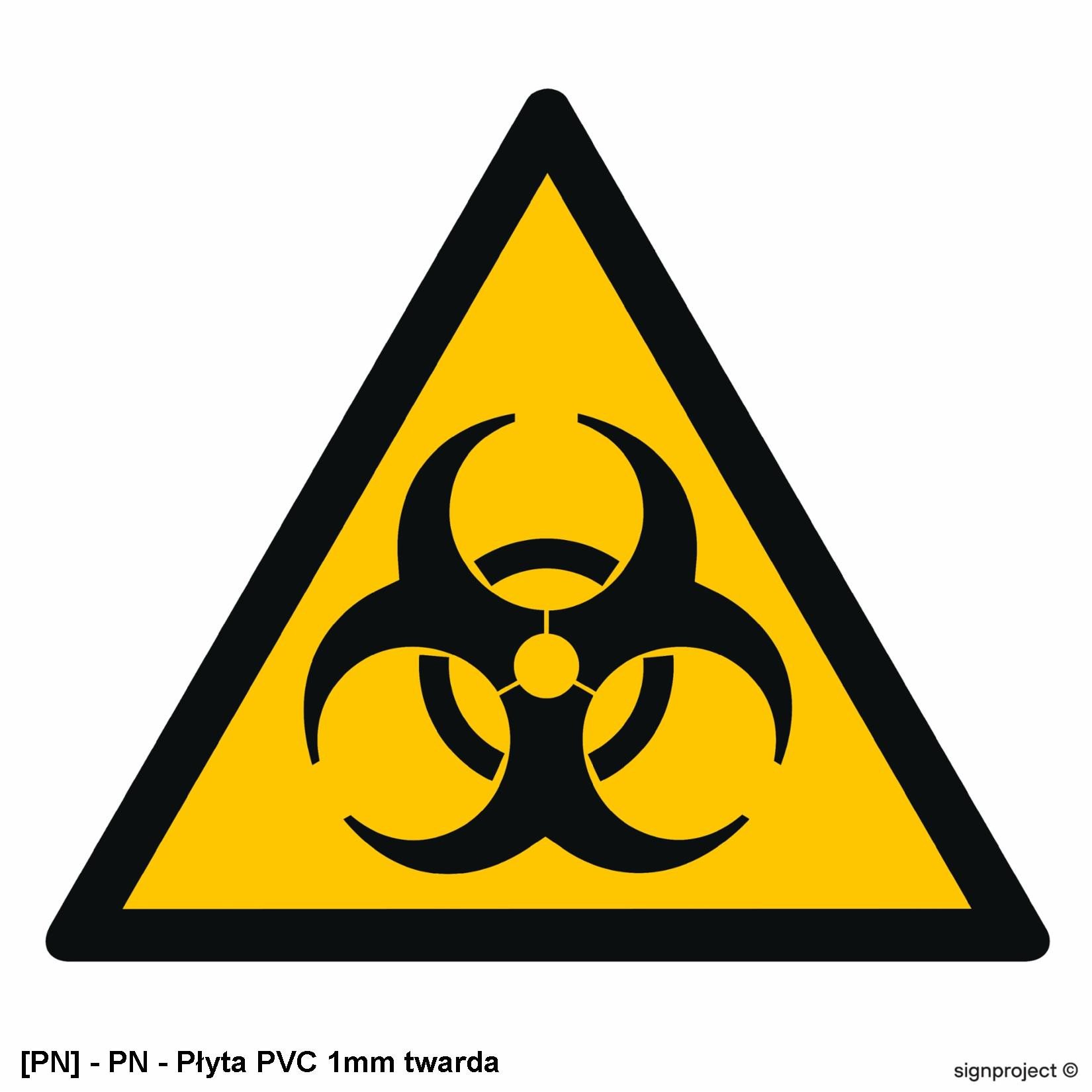 GD009 - Ostrzeżenie przed skażeniami biologicznymi 350x350