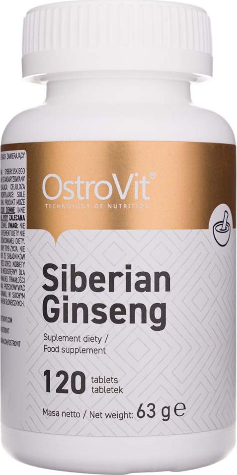 OstroVit OstroVit Żeń-Szeń Syberyjski - 120 tabletek