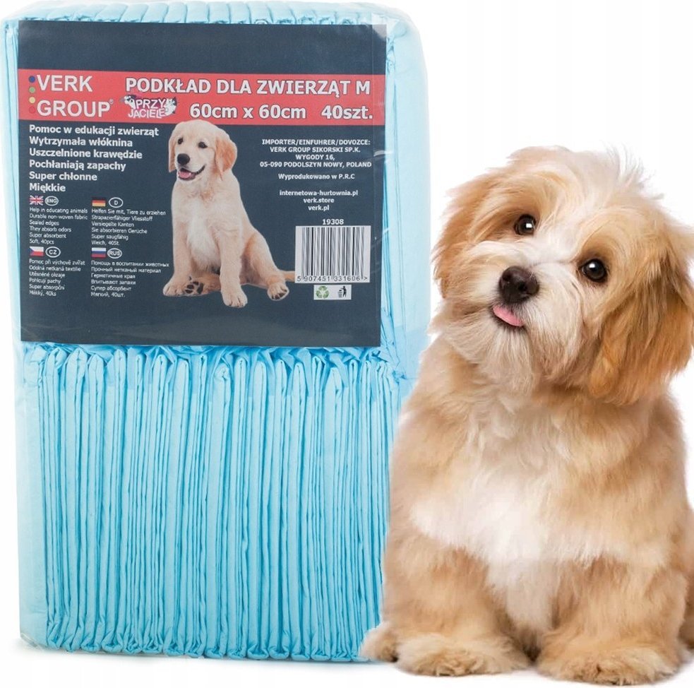 Przyjaciele Podkłady maty dla psa nauka sikania 60x60 40 szt.
