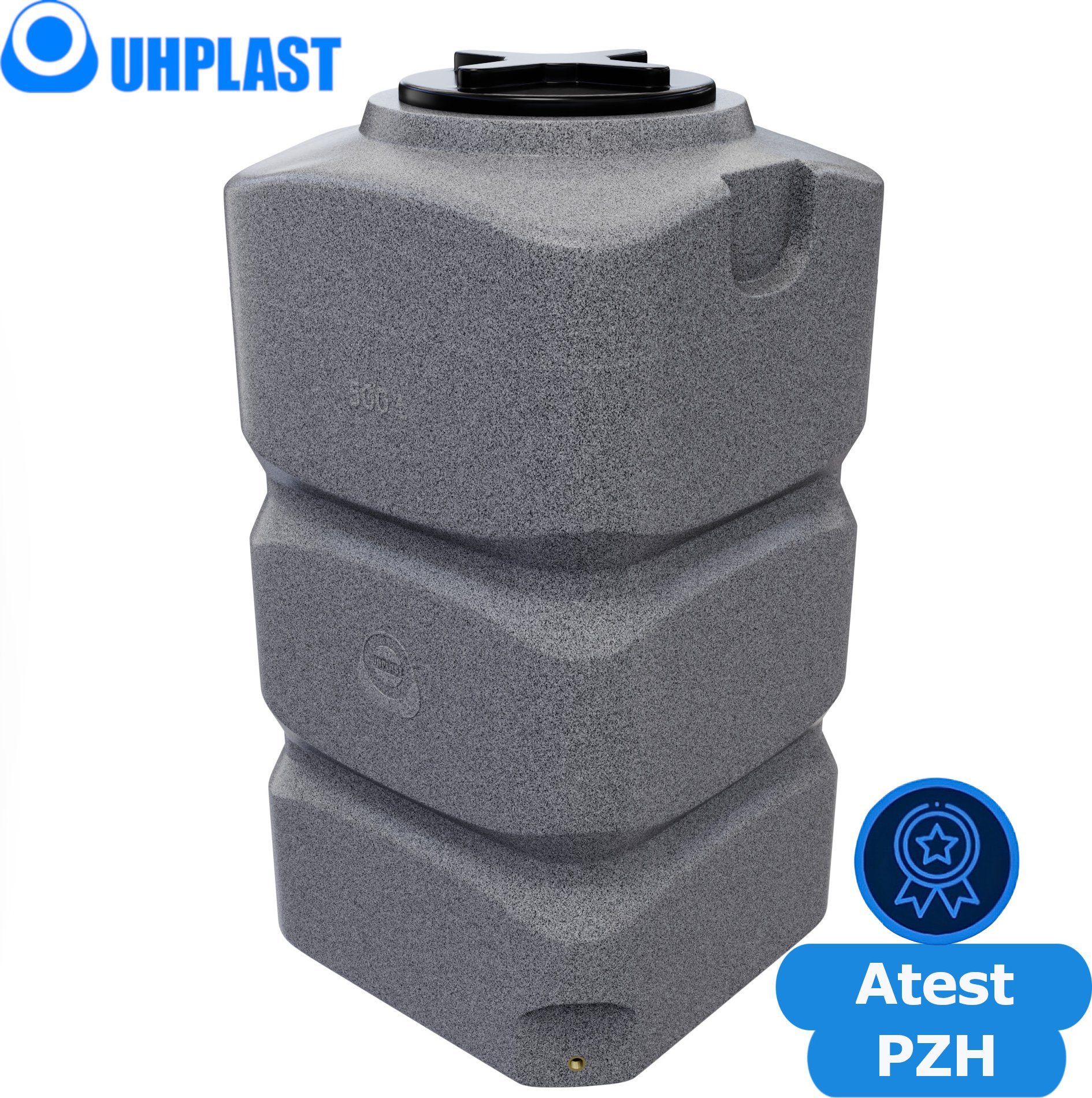 UHP Zbiornik na wodę 500l UHP KUBATON HIGH BK-500 Marmurowy