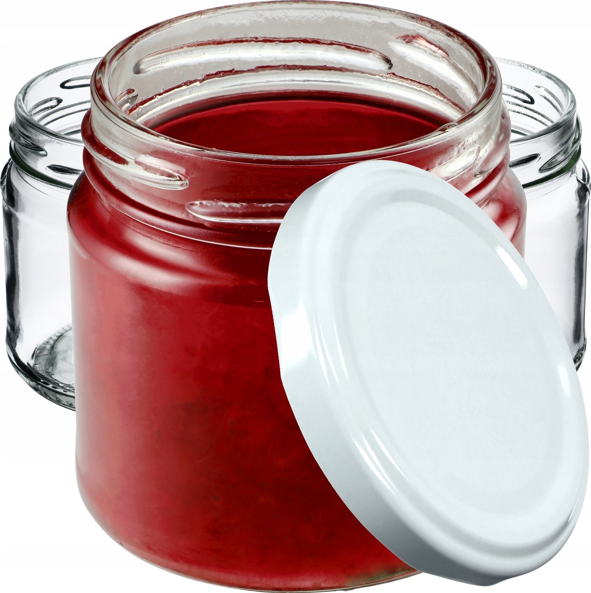 Kadax 50x Słoiki 200ml Słój Na Dżem Miód + Wieczko fi66