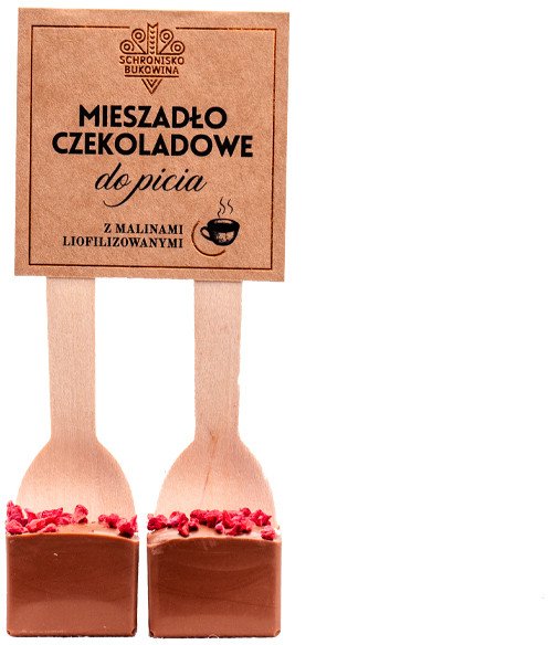 Schronisko Bukowina Mieszadło czekoladowe z malinami liofilizowanymi 75g -