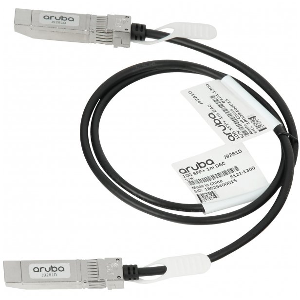 hewlett packard enterprise Kabel 10G SFP+ to SFP+ 1m DAC J9281D
