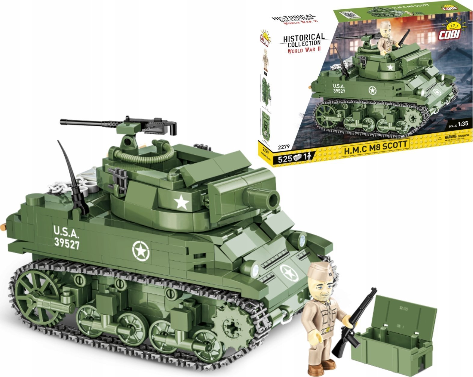 Cobi Klocki H.M.C M8 Scott