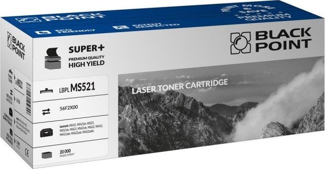 Toner Black Point LBPLMS521 Black Zamiennik 56F2X00 (BLLMS521BKBW)