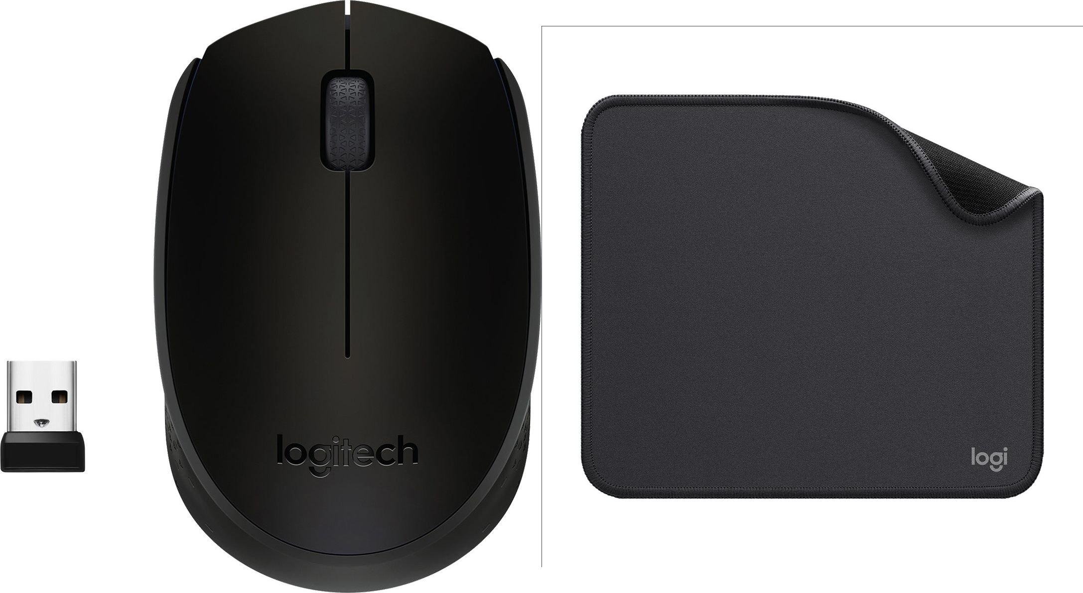 Mysz Logitech B170 (910-004798) + Studio Series - GRAPHITE (956-000049)