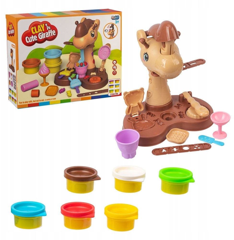 NORIMPEX CIASTOLINA Z WYCISKARKĄ ŻYRAFĄ 5902444090478