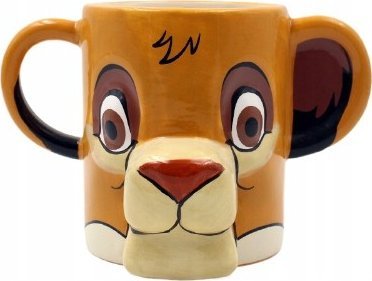 Pan i Pani Gadżet Kubek Ceramiczny 3D Król Lew Simba Postacie Z Bajek Prezent 380Ml