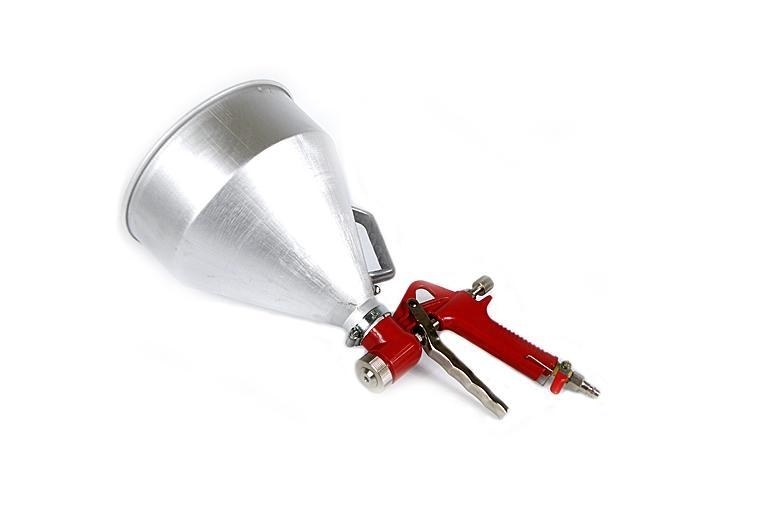 Silver PISTOLET DO TYNKÓW ZBIORNIK METALOWY SILVER (10520) - EX10520