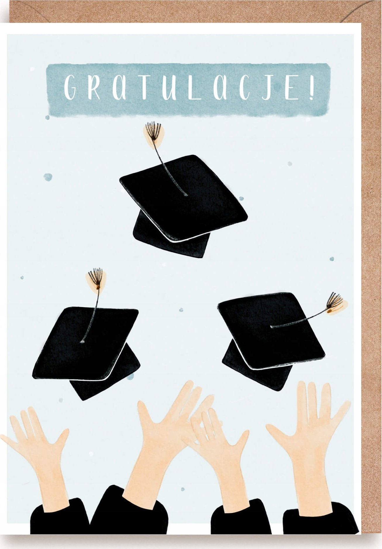 Teka Kartka okoliczno¶ciowa Gratulacje studia