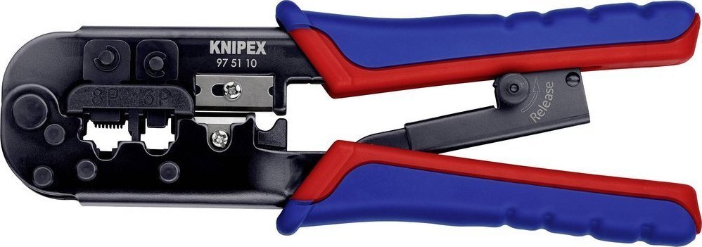 Knipex Knipex crimping pliers 975110 SB - for Western plugs