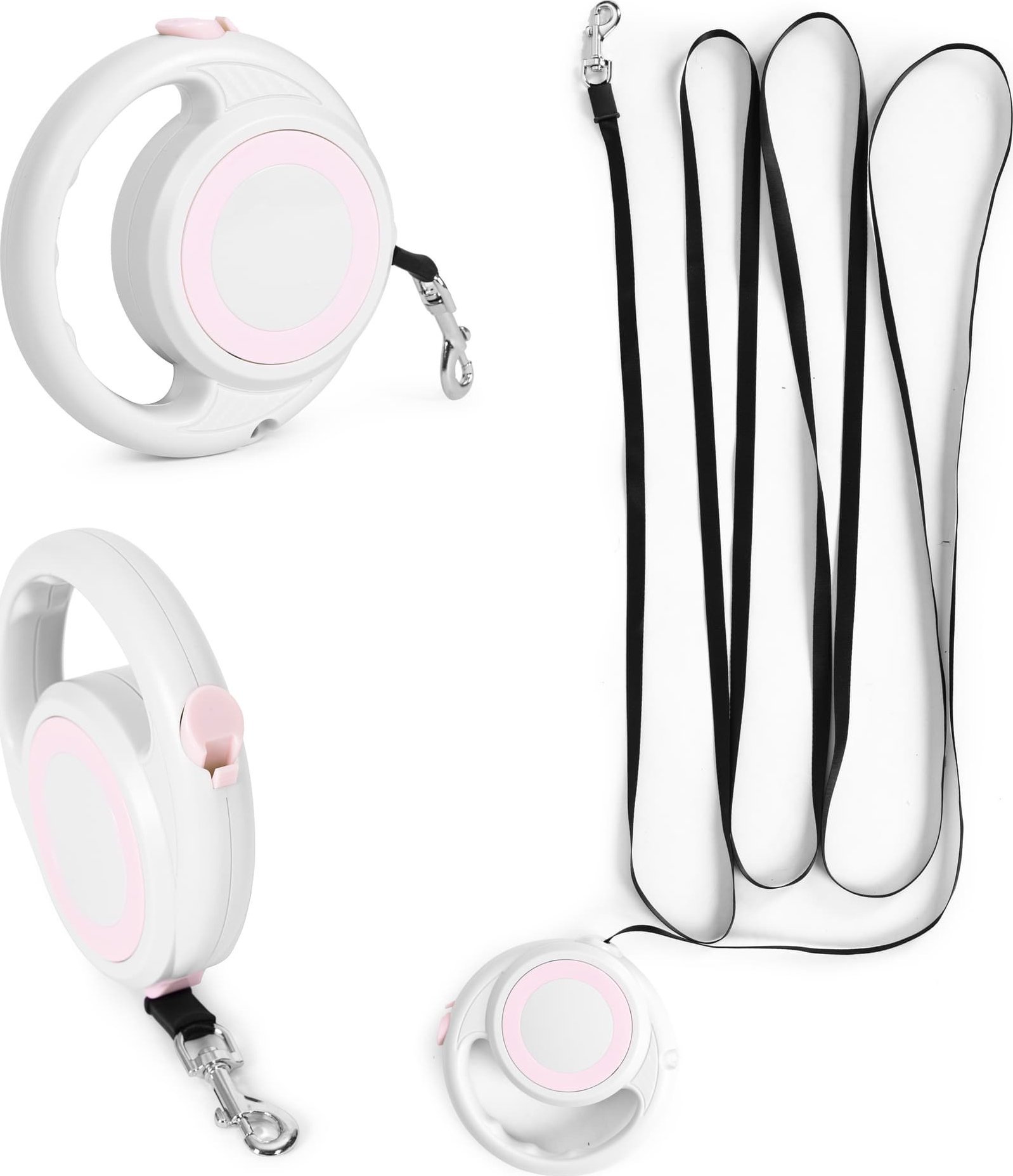 Smycz 4,2m dla psa lub kota automatyczna z blokadą