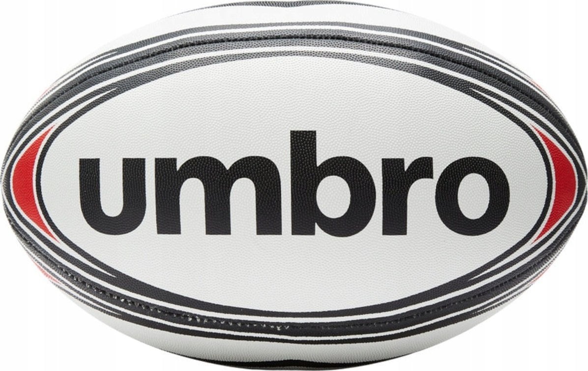 Umbro PIŁKA DO RUGBY UMBRO 26762U R.5 white/red/black