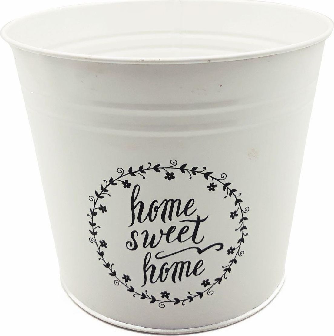 Tajemniczy ogród Osłonka Sweet Home okragła metalowa 12 cm uniwersalny