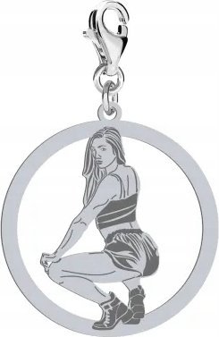 Radziszewska Jewellery Charms Twerk Twerking srebro