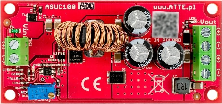 Zasilacz Atte PRZETWORNICA DC/DC ATTE ASUC-100-AD0-OF