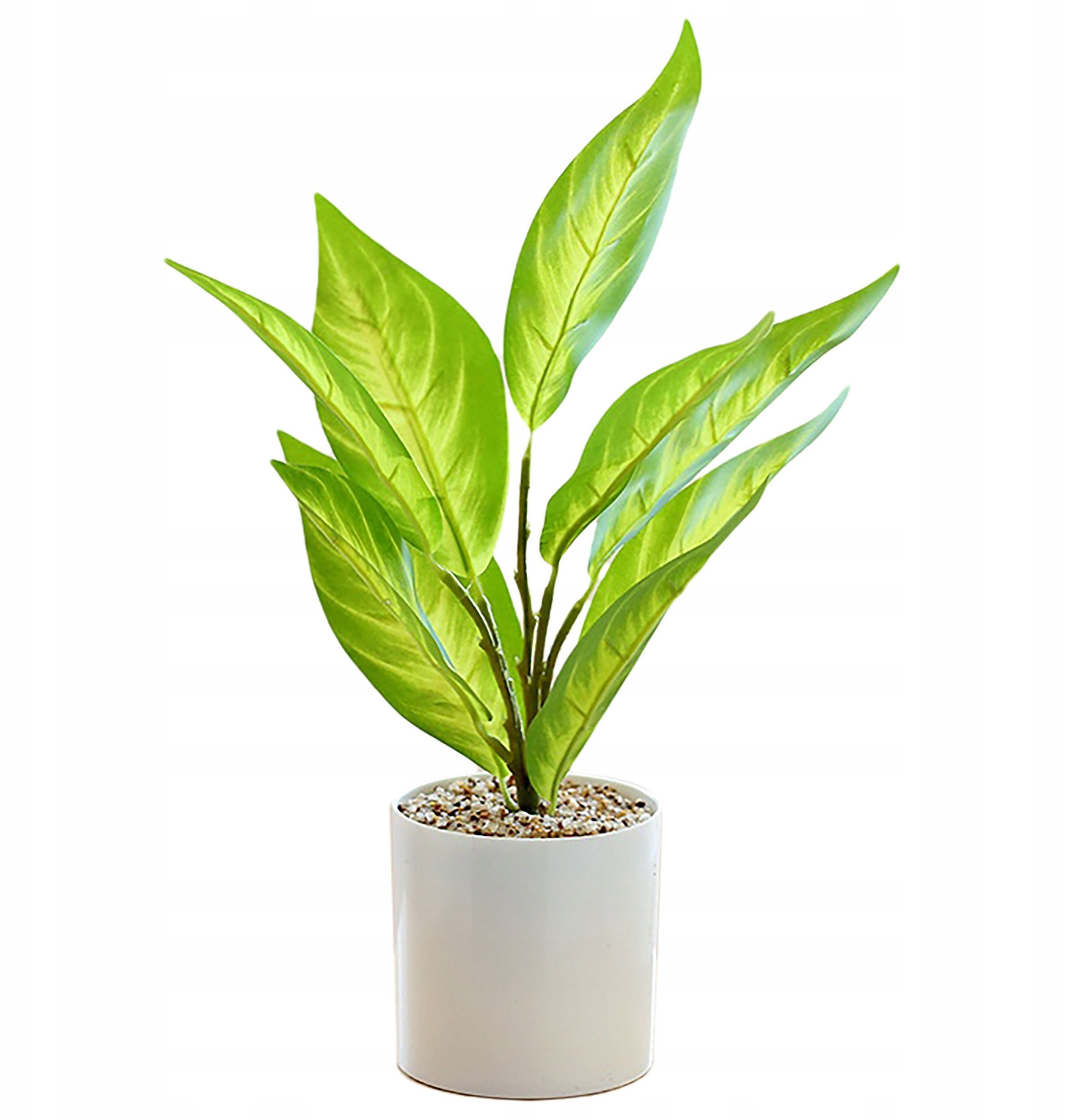 SZTUCZNA Roślina W DONICZCE REALISTYCZNA 34cm KRZACZEK Bonsai DEKORACJA