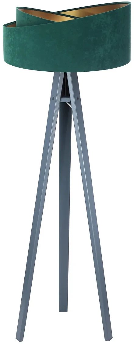 Lampa stojąca GEMSTONE zielona/szara BPS KONCEPT