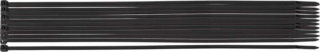 Neo Opaski zaciskowe EXTREME 3.6 × 300 mm, czarne, 20 szt.