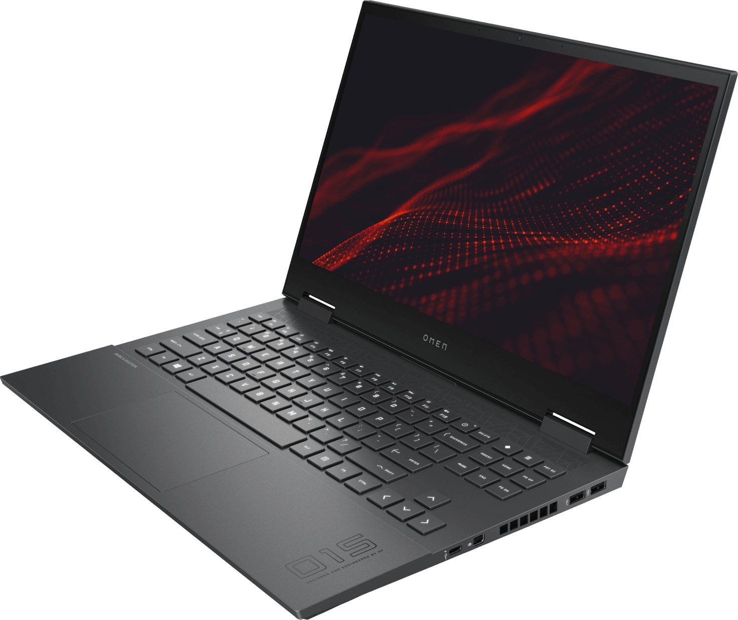 Laptop HP Laptop Omen HP 15-en1010nr / 3T0Z5UA / AMD Ryzen 7 / 16GB / SSD 512GB / Nvidia RTX 3060 / FullHD / 144Hz / Win 11 / Czarny
